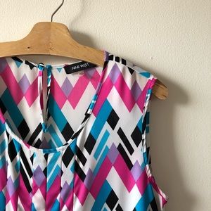 Nine West Pleated Shell Tank